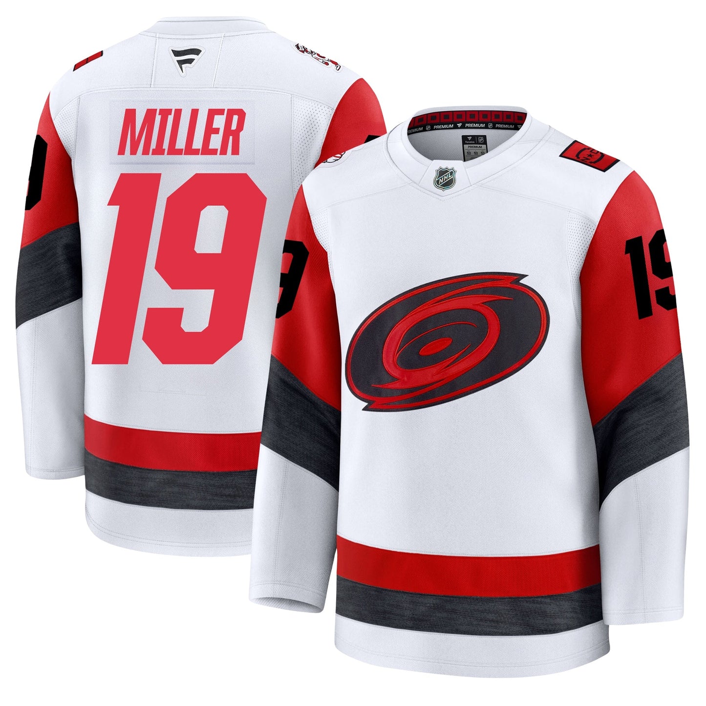 KAndre Miller Carolina Hurricanes Fanatics Away Premium Jersey