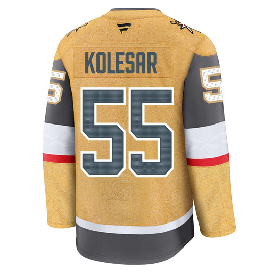 Keegan Kolesar Vegas Golden Knights Fanatics Premium Home Jersey