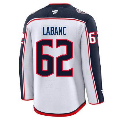 Kevin Labanc Columbus Blue Jackets Fanatics Premium Away Jersey