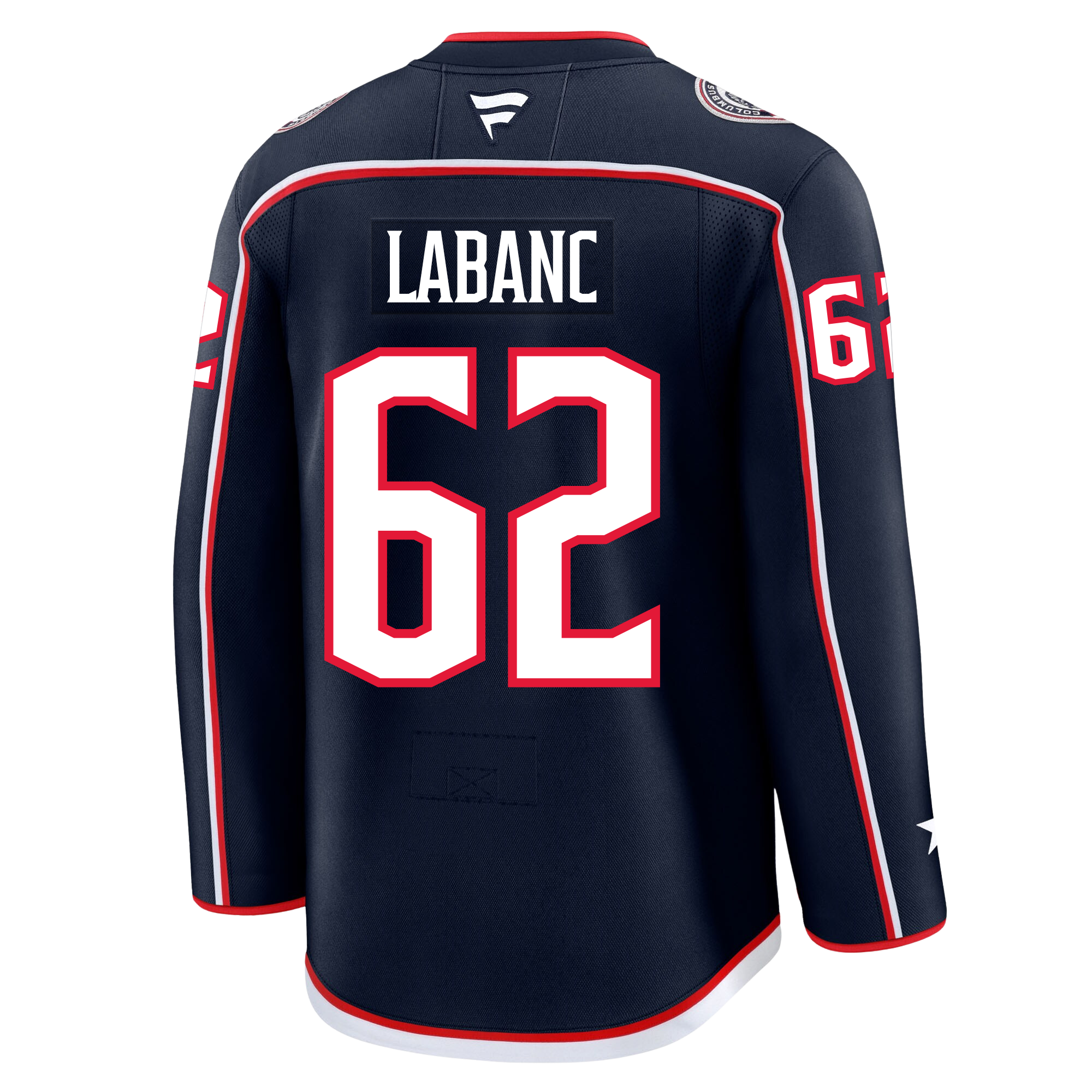 Kevin Labanc Columbus Blue Jackets Fanatics Premium Home Jersey ...