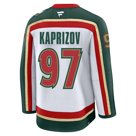 Kirill Kaprizov Minnesota Wild Fanatics Alternate Premium Jersey