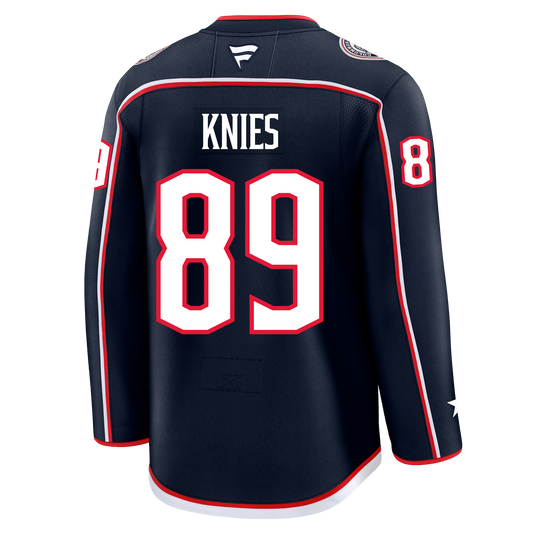 Matthew Knies Columbus Blue Jackets Fanatics Premium Home Jersey