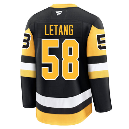 Kris Letang Pittsburgh Penguins Fanatics Premium Home Jersey