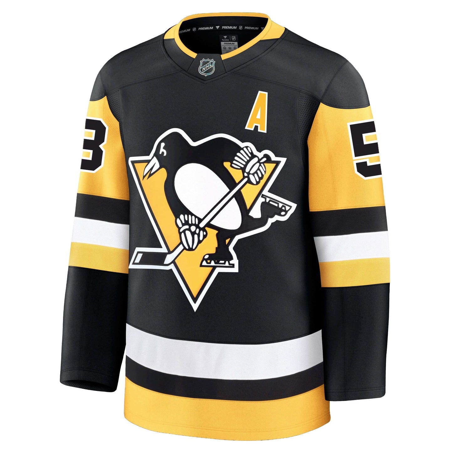 Kris Letang Pittsburgh Penguins Fanatics Premium Home Jersey