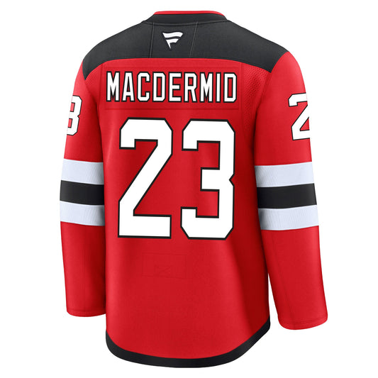 Kurtis Macdermid New Jersey Devils Fanatics Premium Home Jersey