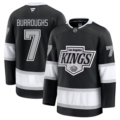 Kyle Burroughs Los Angeles Kings Fanatics Premium Home Jersey