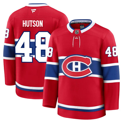 Lane Hutson Montreal Canadiens Fanatics Premium Home Jersey