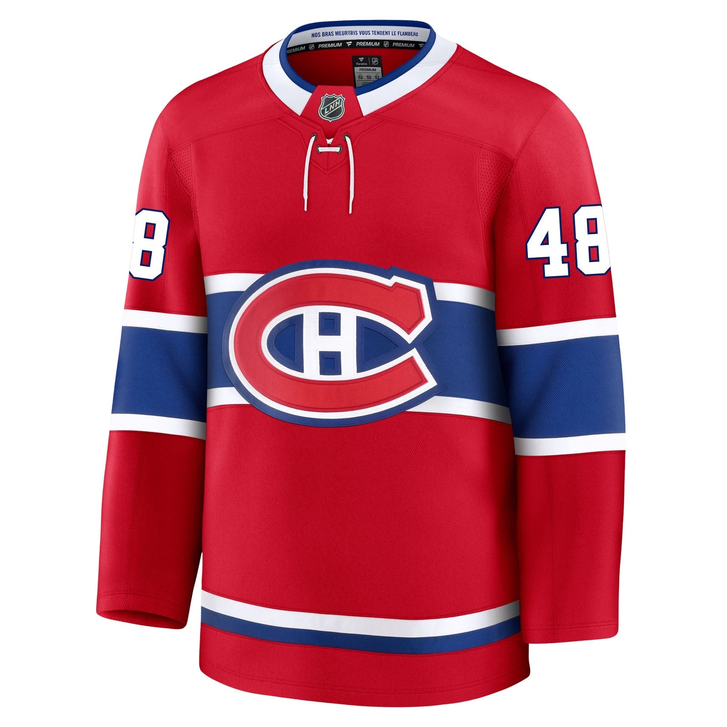 Lane Hutson Montreal Canadiens Fanatics Premium Home Jersey