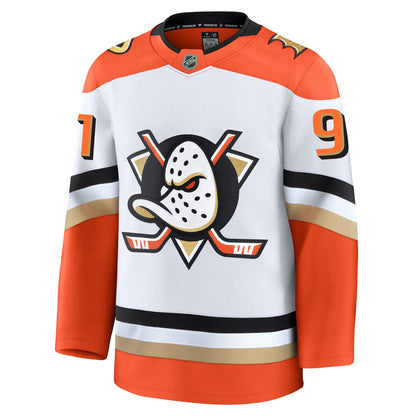 Leo Carlsson Anaheim Ducks Fanatics Premium Away Jersey