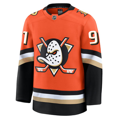 Leo Carlsson Anaheim Ducks Fanatics Premium Home Jersey