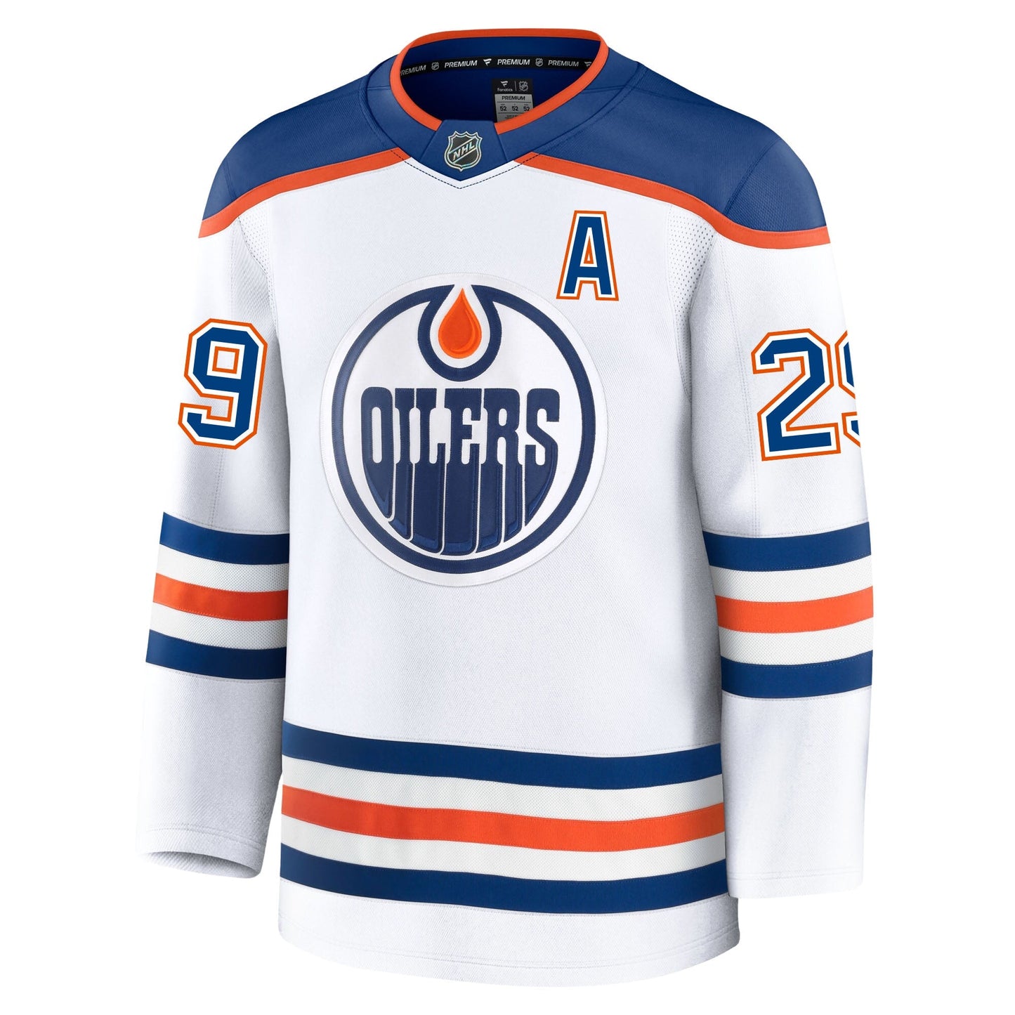Leon Draisaitl Edmonton Oilers Fanatics Premium Away Jersey