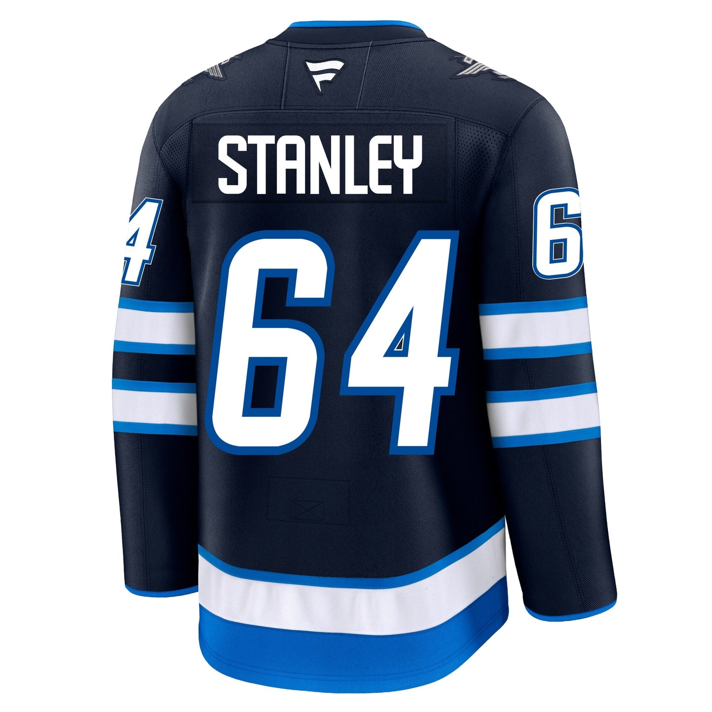 Logan Stanley Winnipeg Jets Fanatics Premium Home Jersey