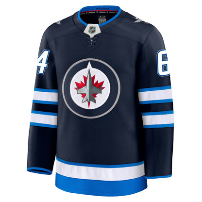 Logan Stanley Winnipeg Jets Fanatics Premium Home Jersey