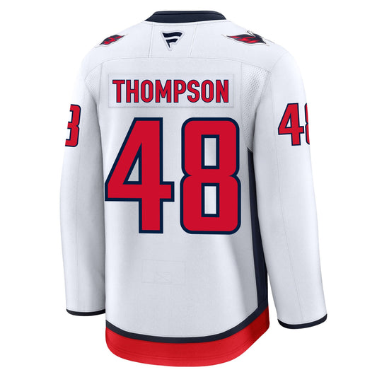 Logan Thompson Washington Capitals Fanatics Premium Away Jersey
