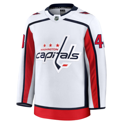 Logan Thompson Washington Capitals Fanatics Premium Away Jersey