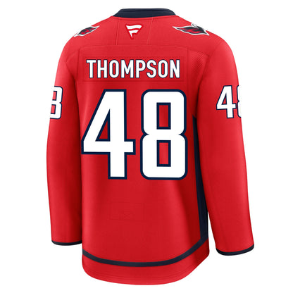 Logan Thompson Washington Capitals Fanatics Premium Home Jersey