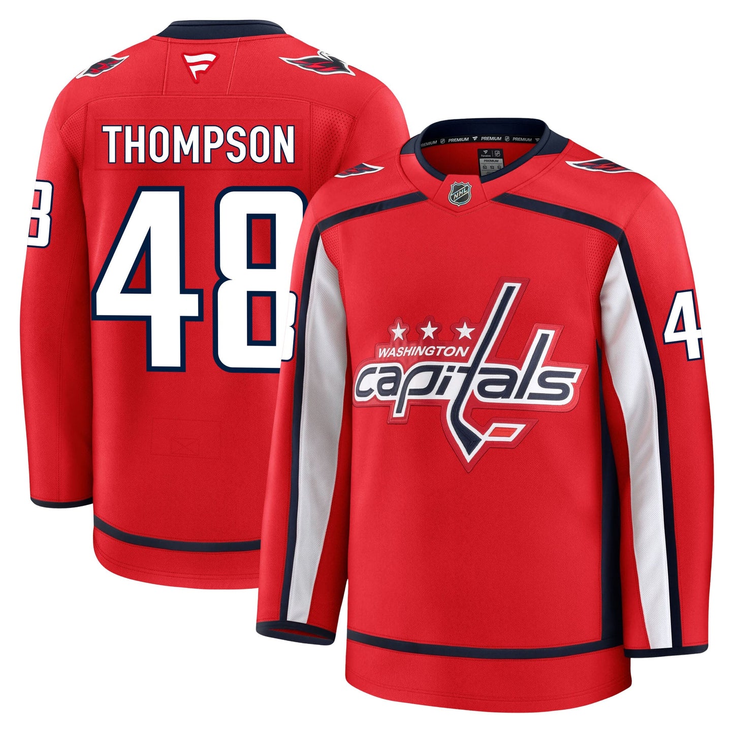 Logan Thompson Washington Capitals Fanatics Premium Home Jersey