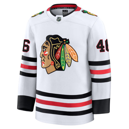 Louis Crevier Chicago Blackhawks Fanatics Premium Away Jersey