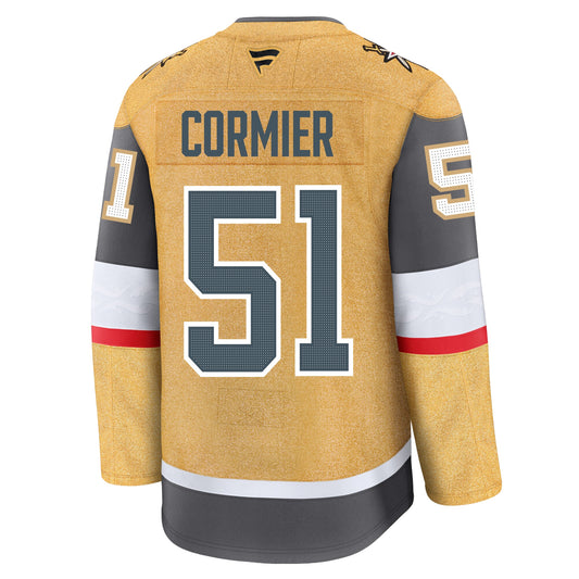 Lukas Cormier Vegas Golden Knights Fanatics Premium Home Jersey