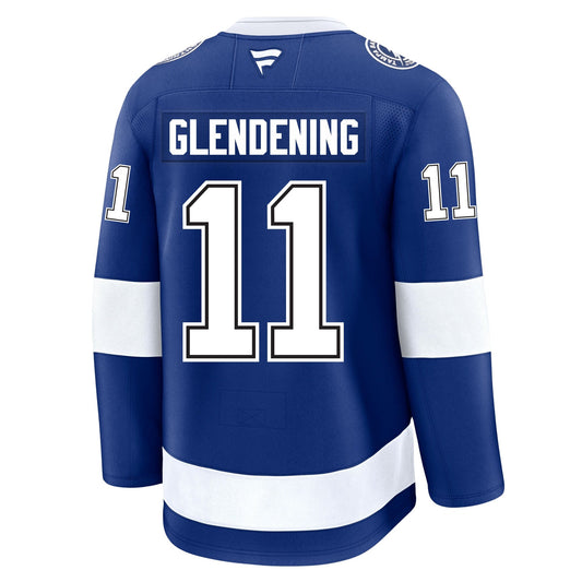 Luke Glendening Tampa Bay Lightning Fanatics Premium Home Jersey