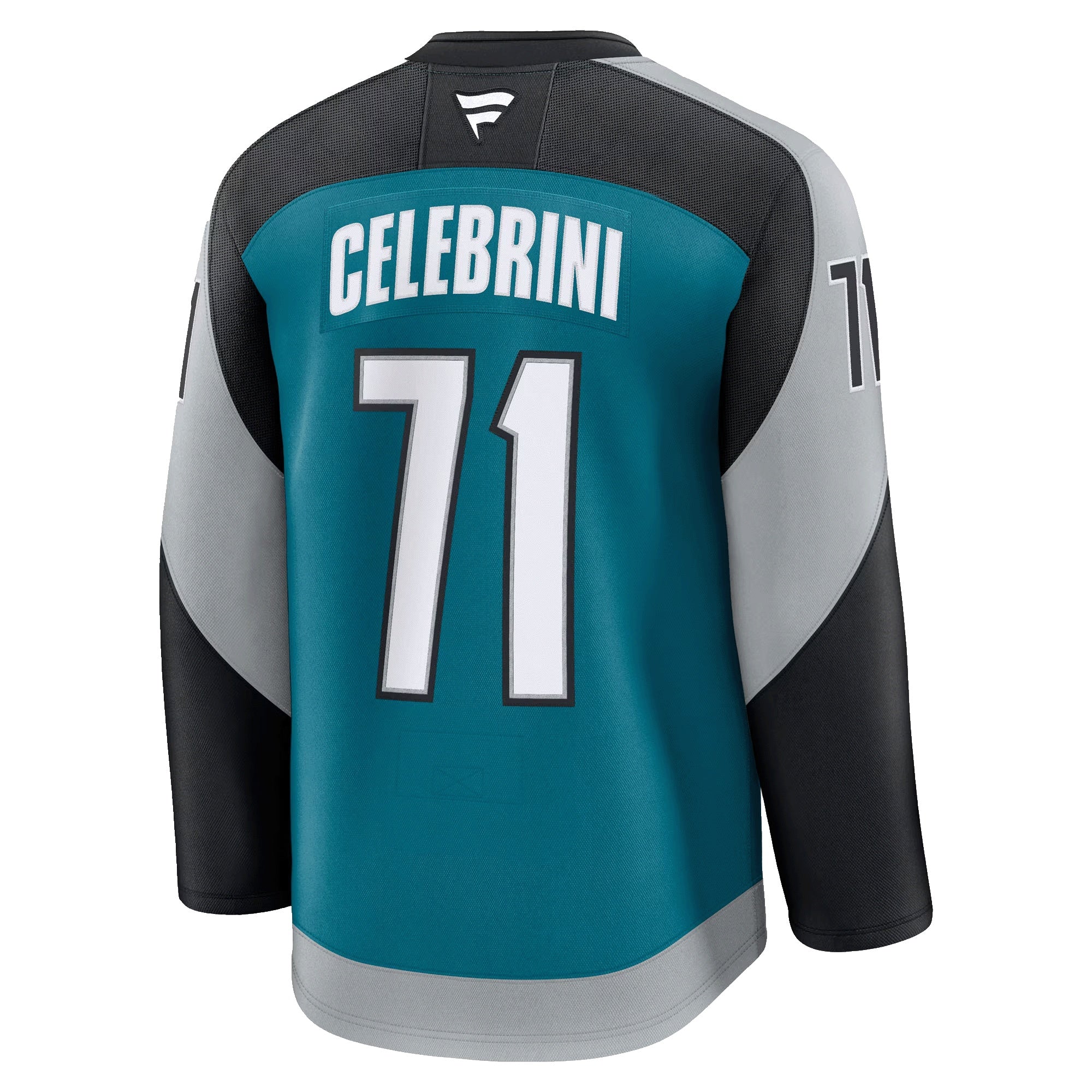 Macklin Celebrini San Jose Sharks Fanatics Alternate Premium