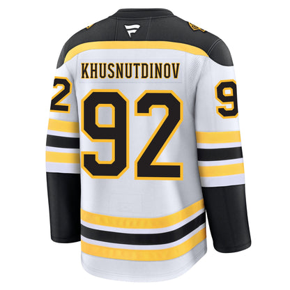 Marat Khusnutdinov Boston Bruins Fanatics Premium Away Jersey