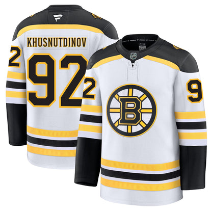 Marat Khusnutdinov Boston Bruins Fanatics Premium Away Jersey