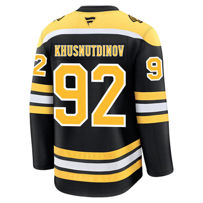 Marat Khusnutdinov Boston Bruins Fanatics Premium Home Jersey