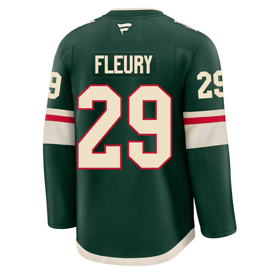 Marc Andre Fleury Minnesota Wild Fanatics Premium Home Jersey