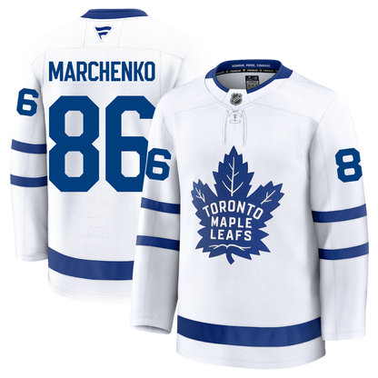 Kirill Marchenko Toronto Maple Leafs Fanatics Premium Away Jersey