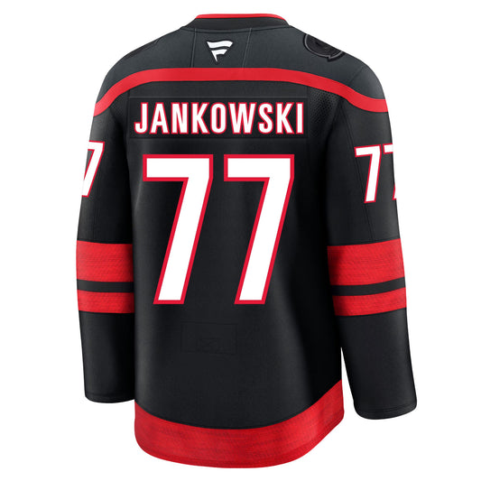 Mark Jankowski Carolina Hurricanes Fanatics Premium Home Jersey