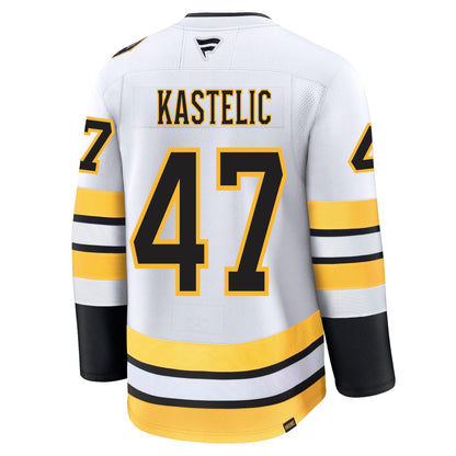 Mark Kastelic Boston Bruins Fanatics Away Premium Jersey