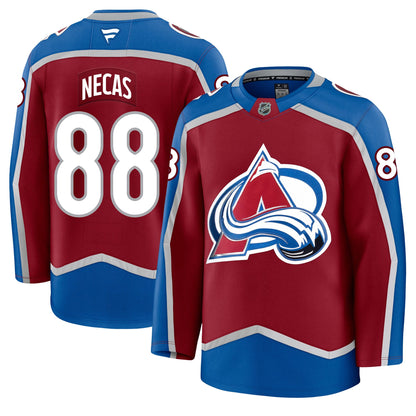 Martin Necas Colorado Avalanche Fanatics Premium Home Jersey