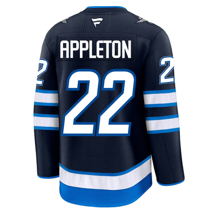 Mason Appleton Winnipeg Jets Fanatics Premium Home Jersey