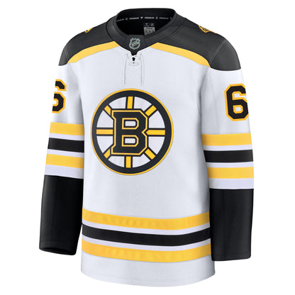 Mason Lohrei Boston Bruins Fanatics Premium Away Jersey