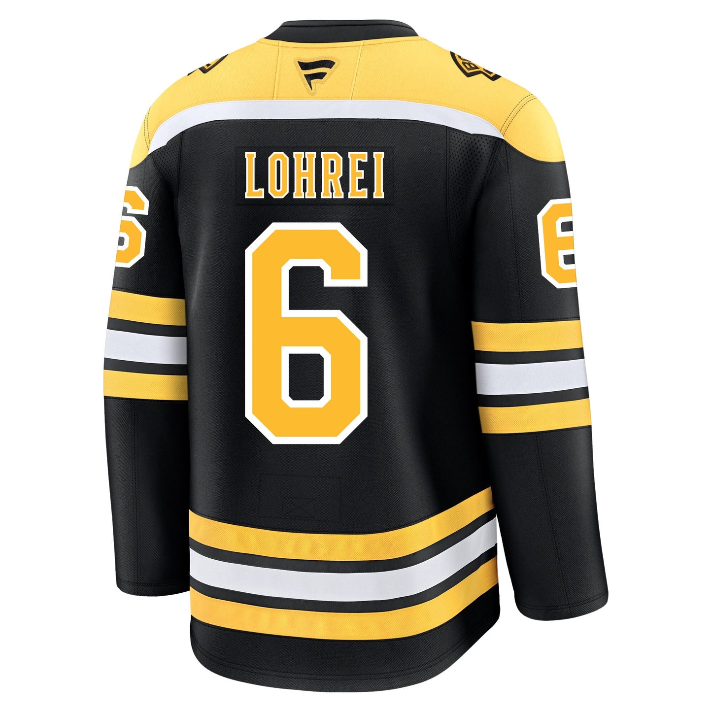 Mason Lohrei Boston Bruins Fanatics Premium Home Jersey