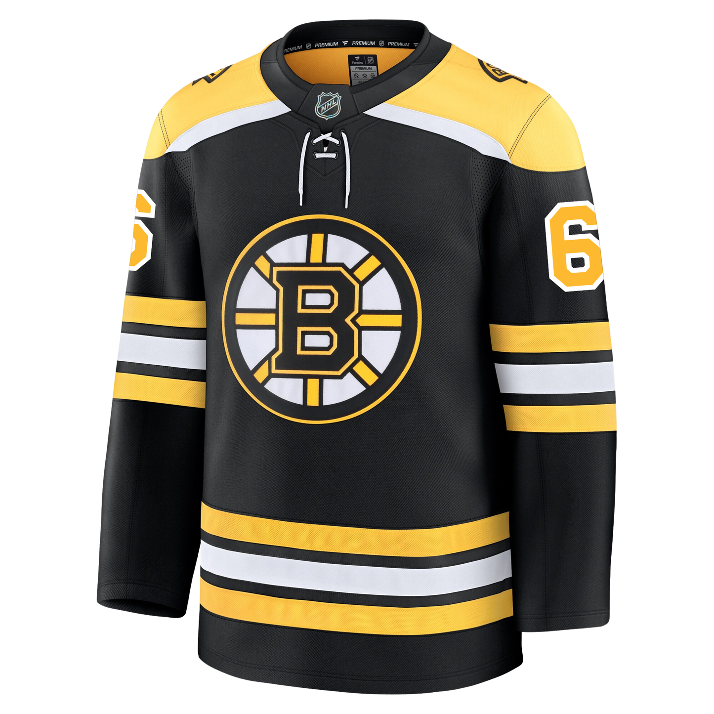 Mason Lohrei Boston Bruins Fanatics Premium Home Jersey