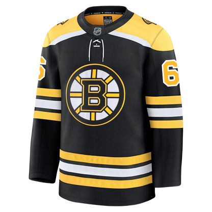 Mason Lohrei Boston Bruins Fanatics Premium Home Jersey