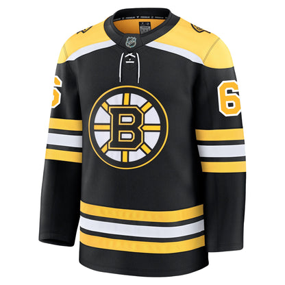 Mason Lohrei Boston Bruins Fanatics Premium Home Jersey