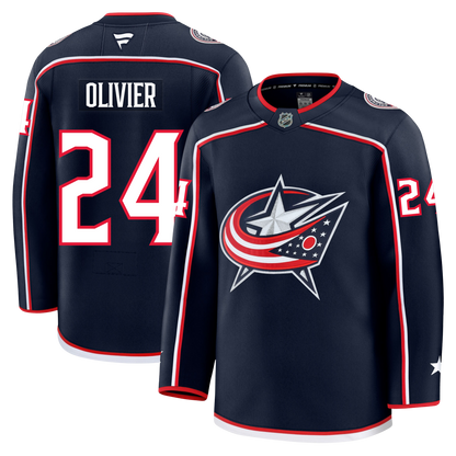 Mathieu Olivier Columbus Blue Jackets Fanatics Premium Home Jersey