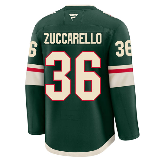 Mats Zuccarello Minnesota Wild Fanatics Premium Home Jersey