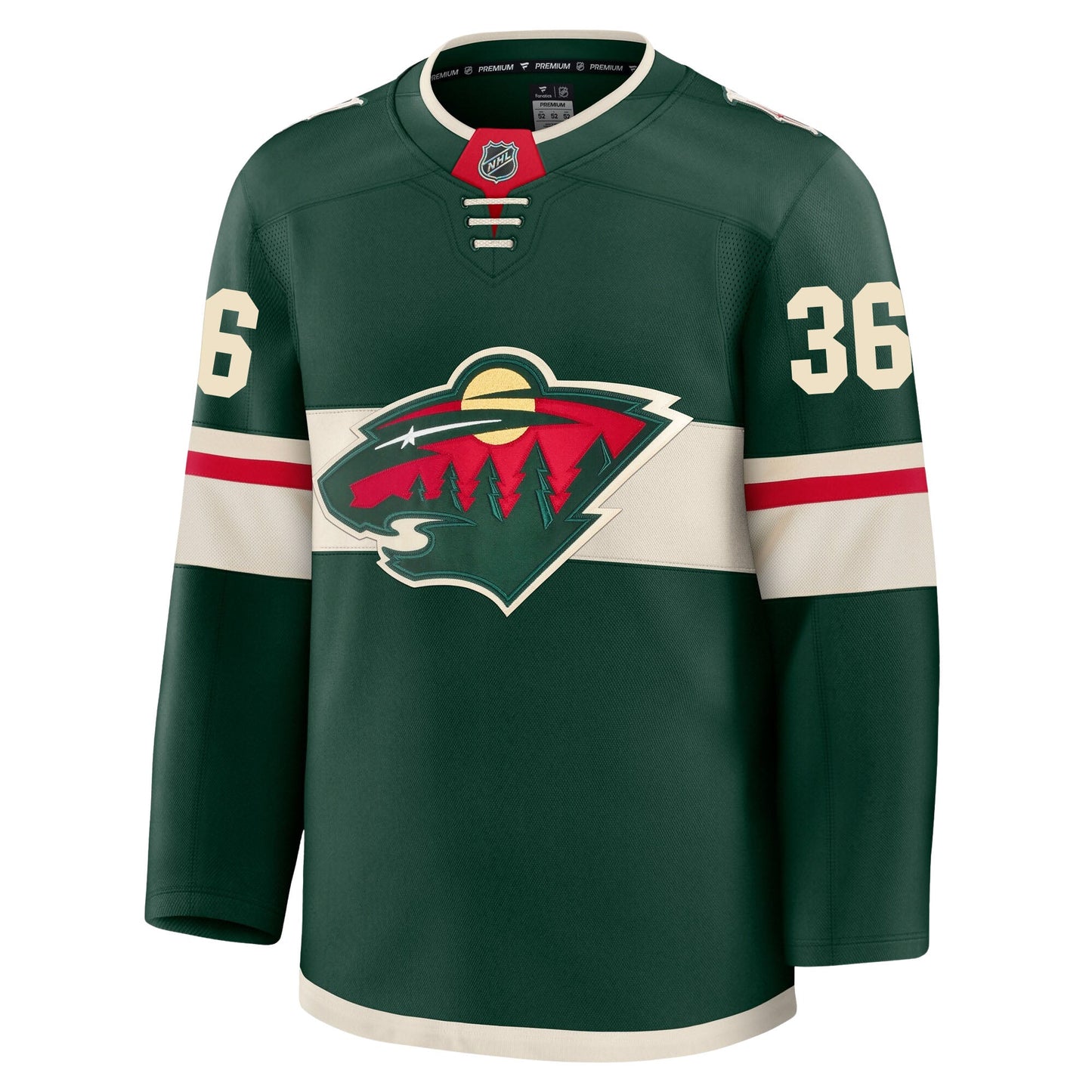 Mats Zuccarello Minnesota Wild Fanatics Premium Home Jersey