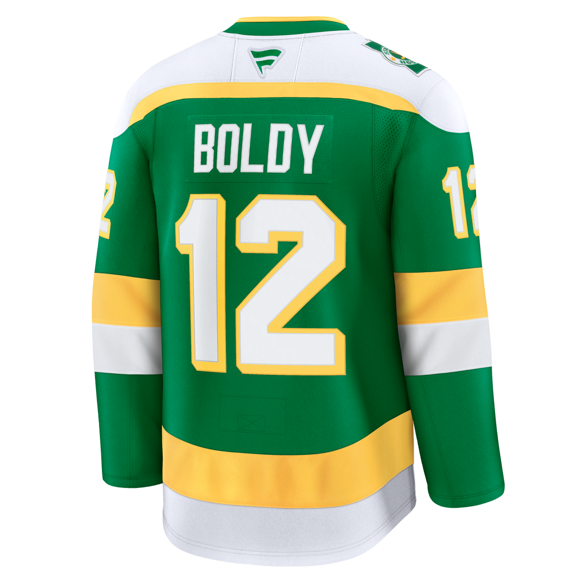 Matt Boldy Minnesota Wild 2024 Fanatics Premium Official NHL THIRD ALTERNATE Jersey