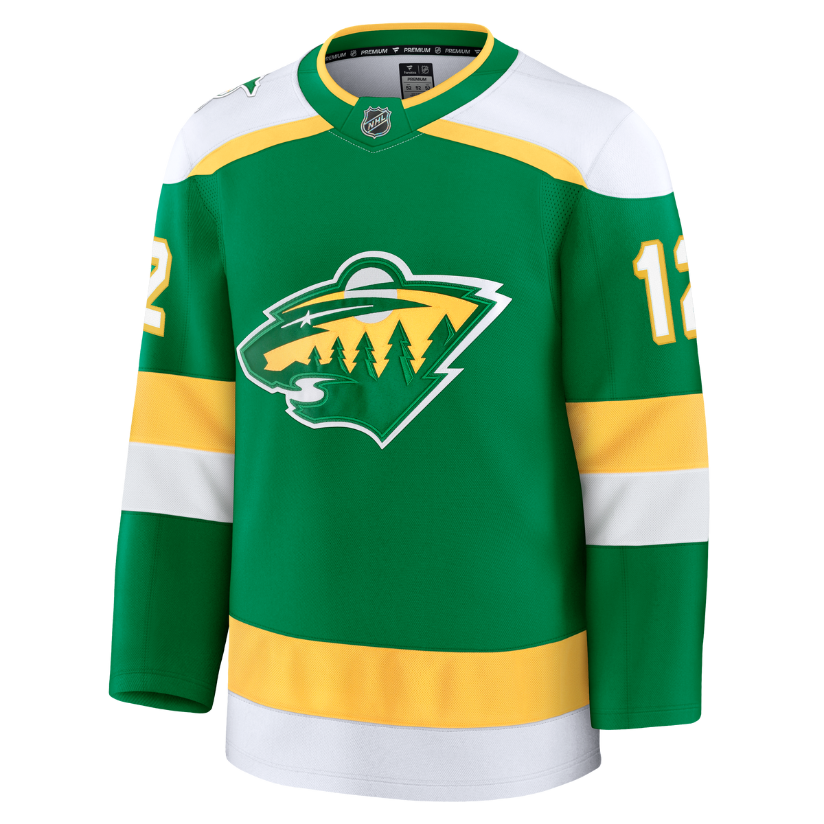 Matt Boldy Minnesota Wild 2024 Fanatics Premium Official NHL THIRD ALTERNATE Jersey