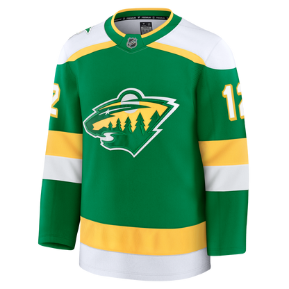 Matt Boldy Minnesota Wild 2024 Fanatics Premium Official NHL THIRD ALTERNATE Jersey