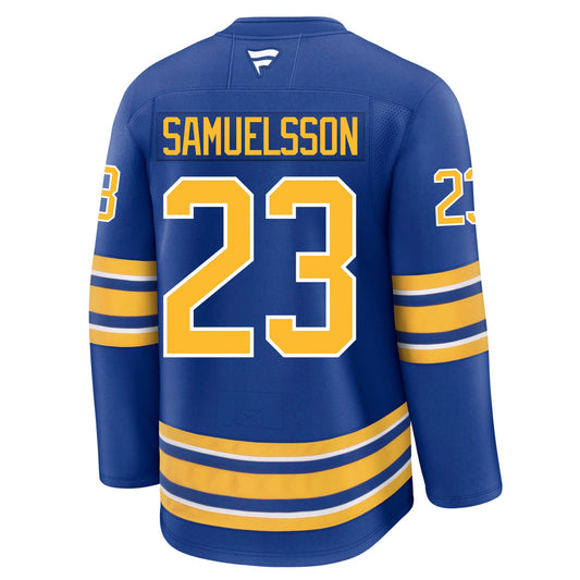 Mattias Samuelsson Buffalo Sabres Fanatics Premium Home Jersey