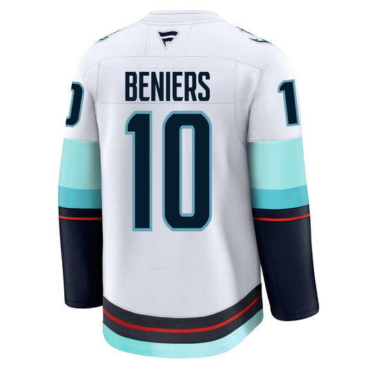 Matty Beniers Seattle Kraken Fanatics Premium Away Jersey
