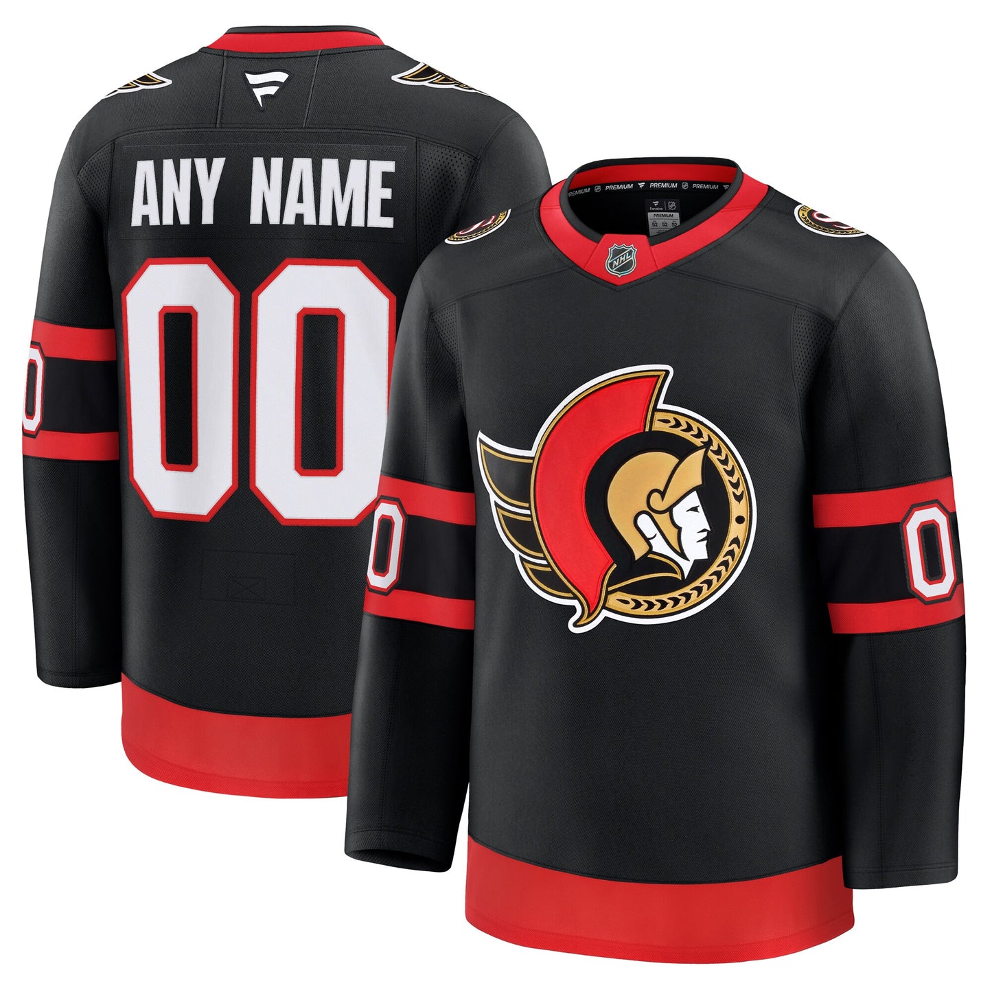 Customizable Ottawa Senators 2024 Fanatics Premium Official NHL HOME Jersey