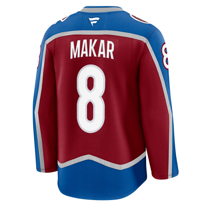 Cale Makar Colorado Avalanche Fanatics Premium Home Jersey