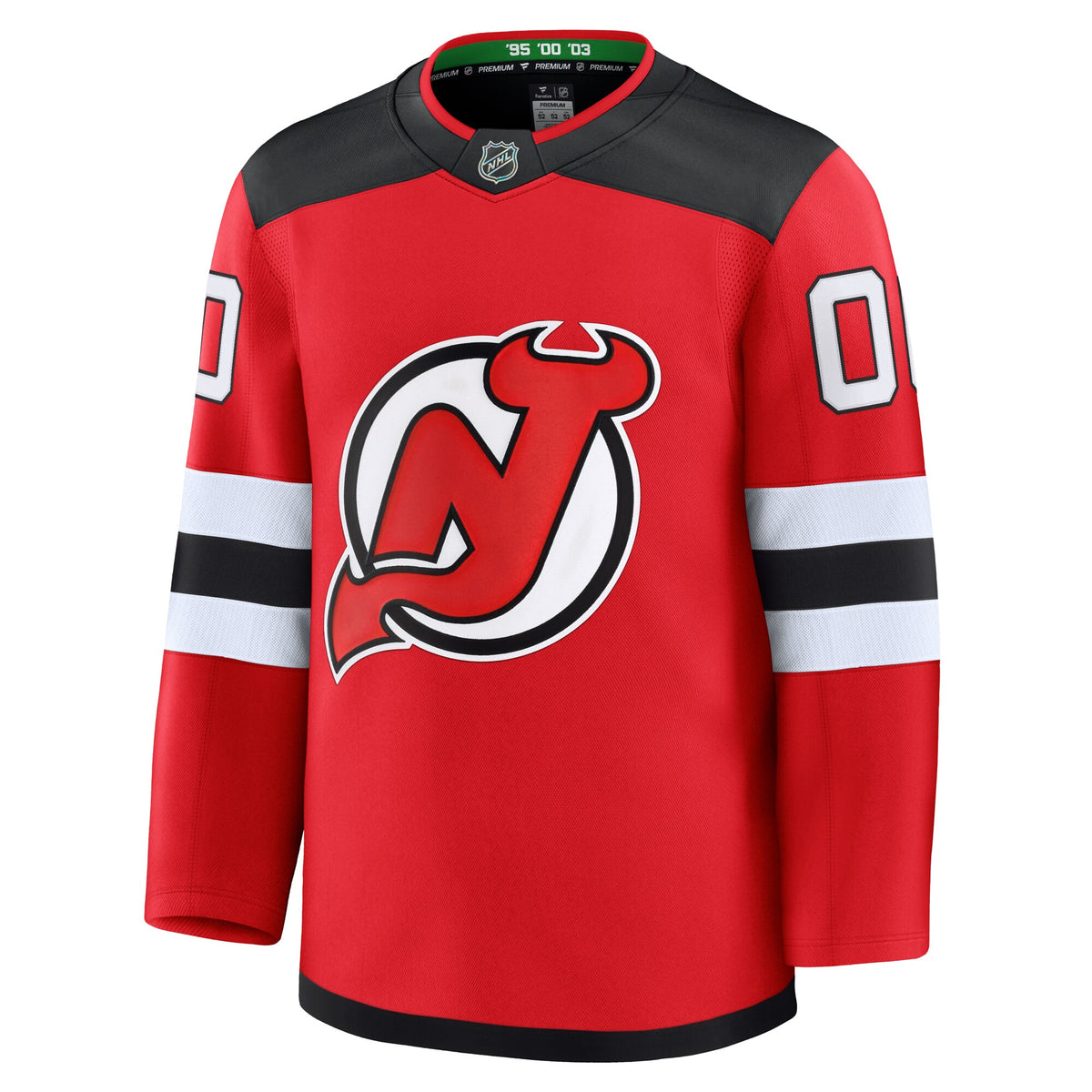 Customizable New Jersey Devils 2024 Fanatics Premium Official NHL HOME ...